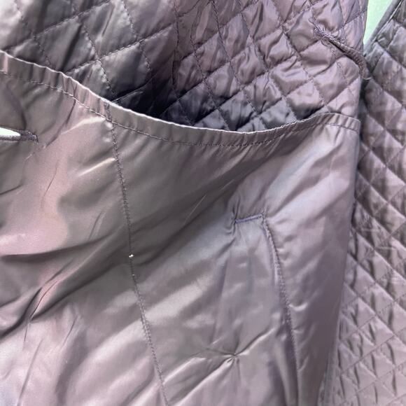 Orvis Vest Women's Size L 14/15 Purple Diamond Quilted Vest Gorpcore Trekking - Picture 8 of 9